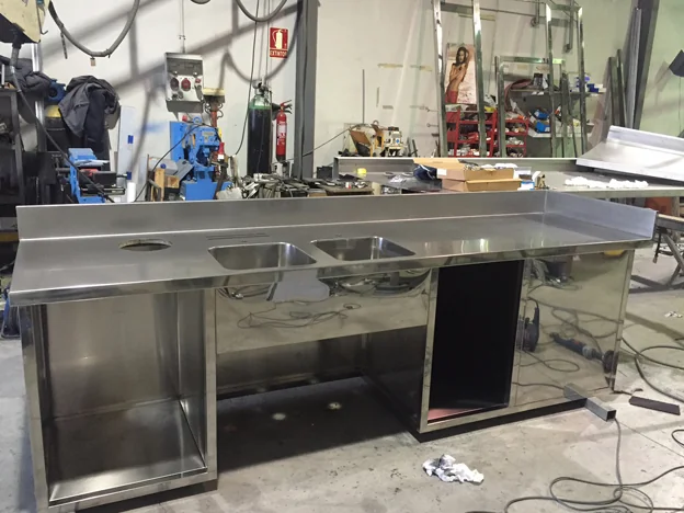 hosteleria acero inoxidable