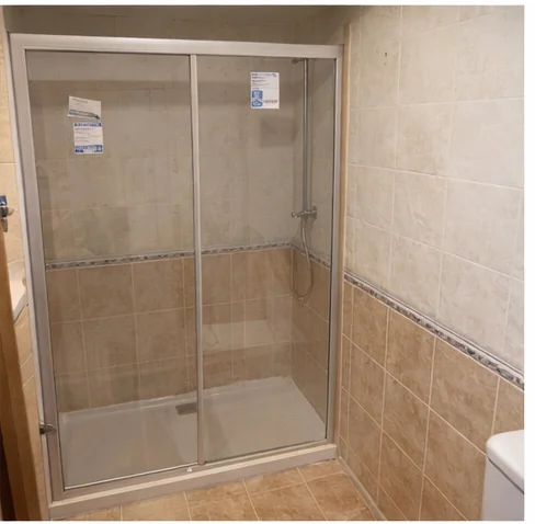 mamparas ducha aluminio