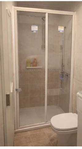 mamparas ducha aluminio