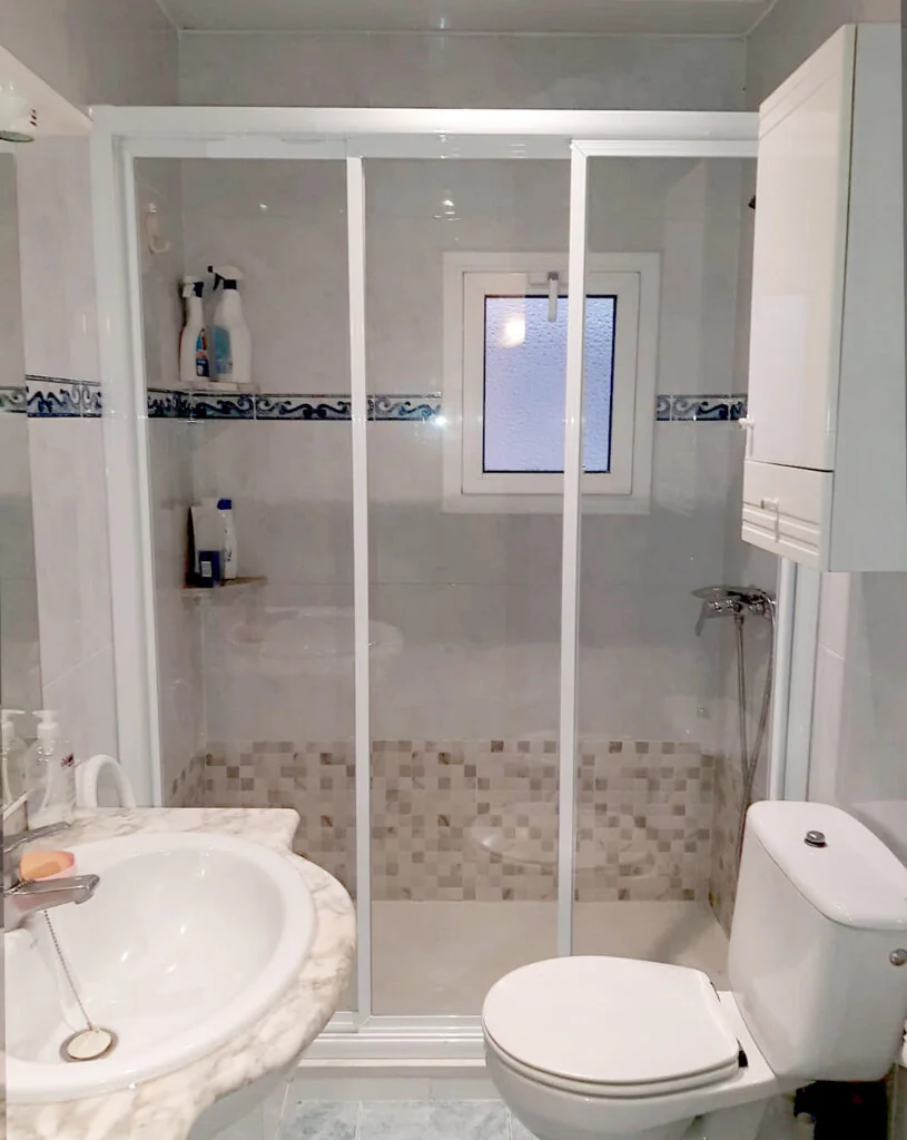 mamparas ducha aluminio