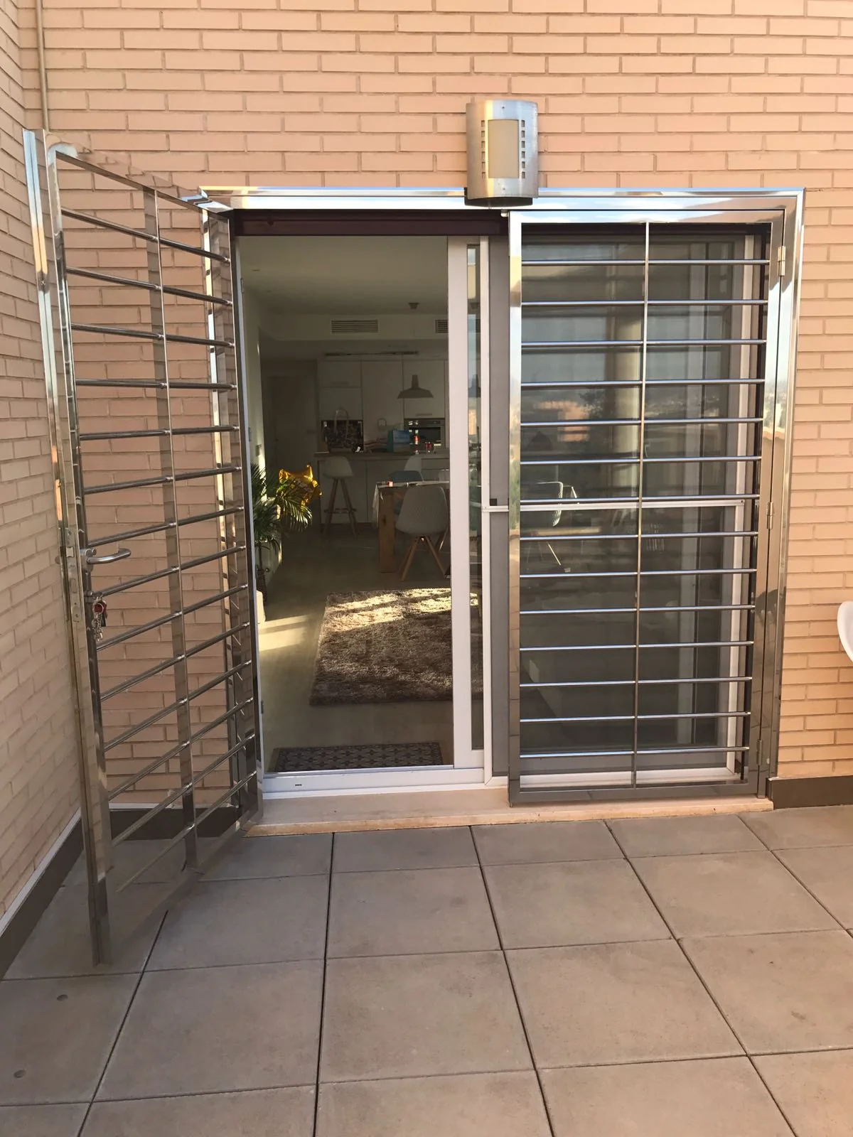 rejas acero inoxidable