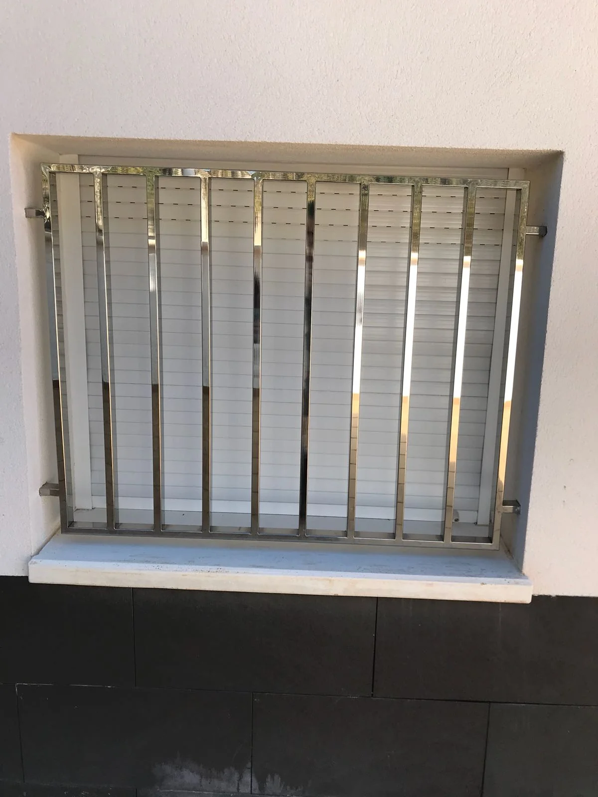 rejas acero inoxidable